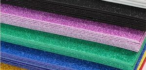 Hojas de cuero con purpurina extrafina para manualidades, proyectos hechos a mano DIY, lienzo de tela de imitación brillante para pintura e impresión de Arte de pared