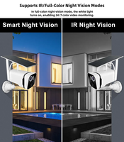 Kit de caméra de sécurité sans fil solaire 4MP 4CH Bullet Wifi CCTV avec NVR, vision nocturne couleur, détection de mouvement, système de surveillance
