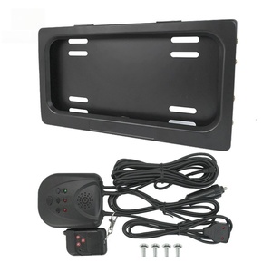 Nouveau design, spécifications américaines, cadre de plaque d'immatriculation électrique double, support de plaque d'immatriculation rabattable pour voiture - Product Image 2