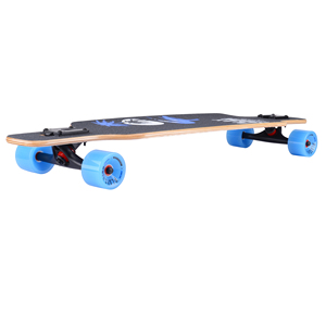 8 kat çin kuzeydoğu akçaağaç güverte longboard çocuklar kaykay 78A PU tekerlekler - Product Image 5