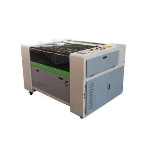 Mesin laser pengukir CO2 60/80/100 w, mesin pemotong laser pengukir 6090 untuk kayu lapis akrilik