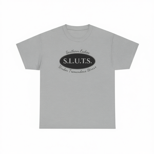 Maglietta Southern Ladies Under Tremendous Stress grigia, divertente, ironica, sarcastica, con meme - Product Image 2