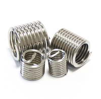 Stainless Steel Metric Coarse Thread Galvanized Finish Spline Drive Fully Threaded Tooth Sleeve Steel Wire Thread Insert Thread