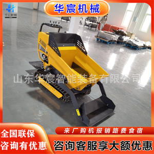 Camion à benne basculante hydraulique entièrement hydraulique pour le transport en verger, multi-terrain, petit camion à chenilles - Product Image 2