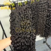 Paquetes de Cabello Rizado de Alta Calidad con Cutícula Alineada, Sin Procesar, Virgen Brasileño Remy, Doble Trama a Máquina, Cabello Humano Natural a Bajo Precio
