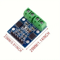 L9110S Modul Pengontrol Kereta Pintar Papan Pengembangan Driver Motor Stepper DC 2 Arah Saluran Ganda