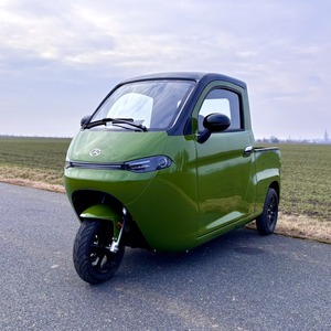 Triciclo de carga L6e de 200km de alcance, 60 <span class=keywords><strong>km</strong></span>/h, camioneta con caja, entrega eléctrica en Ciudad con homologación EEC COC - Product Image 2