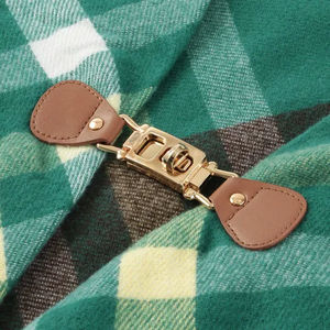 ผ้าพันคอหนาสำหรับผู้หญิงผ้าคลุมไหล่สำหรับฤดูหนาวใช้ได้ทั้งชายและหญิงผ้าพันคอแคชเมียร์ลายสก็อตสุดคลาสสิกพร้อมพู่ - Product Image 4