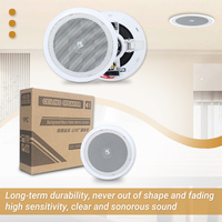 515B 5 pouces 5W prix favorable haut-parleurs à usage domestique commercial Type de plafond système de son public haut-parleurs de plafond PA