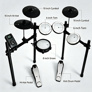 Kit de Batería Digital Profesional Directo de Fábrica con Interfaz de Transmisión en Vivo para Estudio y Educación en Línea - Product Image 2