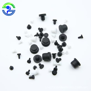 Sanyong không thấm nước Silicone cao su cắm với khóa nhỏ cao su lỗ cắm Silicone Stopper cao su thử nghiệm cắm - Product Image 2