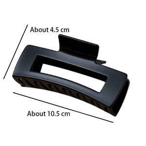 Fermagli per capelli a forma di squalo in silicone morbido tinta unita, antiurto, proteggono il retro della testa, a forma di artiglio, prevengono la caduta - Product Image 6