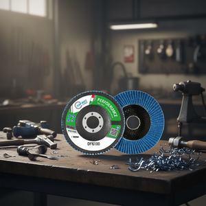 Disco de Láminas Fervi Performance de 115 mm, Herramienta Abrasiva Sin Hierro para Pulir Metal - Product Image 2