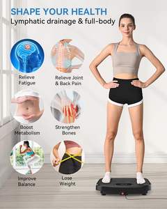 2025 Venda Quente Corpo Emagrecimento Massagem Dispositivo Body Building Massager Poder Max Vibração <span class=keywords><strong>Fit</strong></span> Placa Exercício Máquina - Product Image 6