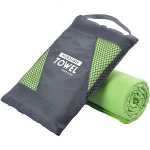 Portable Customised <b>Microfiber</b> Travel Gym <b>Beach</b> Sports <b>Towel</b> Solid Color Soft Quick-Dry Sweat Absorbent Reusable Easy Clean Camp - Product Image 1