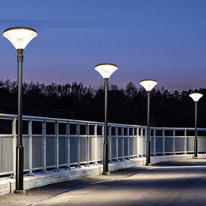 โคมไฟสนามโซลาร์เซลล์ทรงเพชรขนาดใหญ่ ไฟ LED กันน้ำ สำหรับใช้ในสวนและถนน - Product Image 4