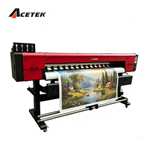 Imprimante numérique <span class=keywords><strong>grand</strong></span> <span class=keywords><strong>format</strong></span> Acetek 1,6 m 1,8 m Xp600 I3200 à solvant écologique pour autocollants en vinyle, film PVC, toile, bannière flexible, papier - Product Image 1