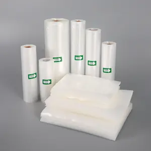 Plastic Food Grade Embossing Vacuum Sealed Bag For Household Using