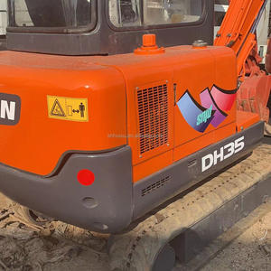 Mini-excavatrice Doosan DH35 d'occasion d'origine coréenne, 3,5 tonnes, faible nombre d'heures - Product Image 2