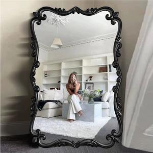 <span class=keywords><strong>Miroir</strong></span> de courtoisie pleine longueur de style rétro européen moderne Vente directe d'usine <span class=keywords><strong>Grand</strong></span> verre mural Style démodé - Product Image 1