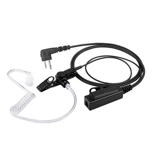 Walkie Talkie Headset With M Type Connector For Hyt Tc500S 610 700 585 Td560 Long Strip <b>Microphone</b> Air Duct - Product Image 3
