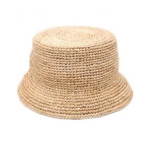 Chapeau Bob en Paille de Raphia Fait Main par un Créateur Personnalisé pour Femme, Protection Solaire pour la Plage, le Quotidien, le Sport, les Activités de Plein Air et les Tenues Décontractées - Product Image 5