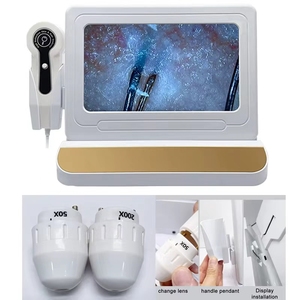 Detector Profesional de Folículos Capilares, 10MP, Lente Dual, Dispositivo Analizador de Piel para la Pérdida de Cabello, Cuero Cabelludo Graso, Inspección <span class=keywords><strong>Facial</strong></span> de la Piel - Product Image 5
