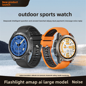 Montre connectée avec assistant vocal intelligent IA, répondre aux appels, traduction <span class=keywords><strong>en</strong></span> <span class=keywords><strong>ligne</strong></span>, suivi de la santé, tracker d'activité multifonction 5-10 - Product Image 4