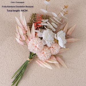 Decorazione Casa: Bouquet di Fiori Realistici in Stile INS Moderno, Dente di Leone Intrecciato, per Matrimoni - Produttori all'Ingrosso Transfrontalieri - Product Image 6