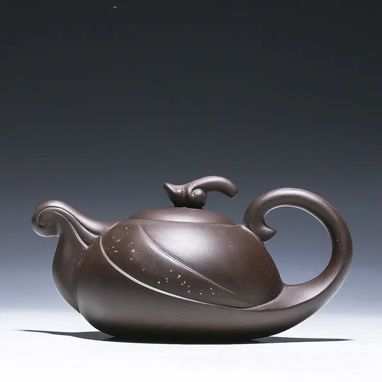 China purple sand culture 190ml yixing purple tea pot clay raw mineral purple pot teapot