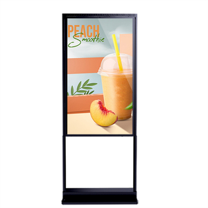 Nhà máy trực tiếp Double Sided LCD quảng cáo hiển thị 3000 nits 700 nits tầng thường vụ cửa sổ phải đối mặt với hiển thị - Product Image 1