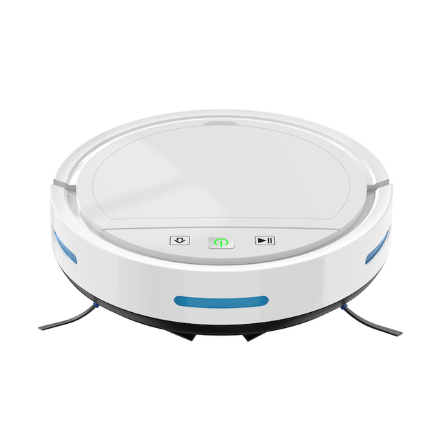2022 Hot 2.4G WiFi Tuya APP 118HW Robot Vacuum Cleaner Mopping Sweeping Robotic Sweep Vacuum with Dock Charging Station