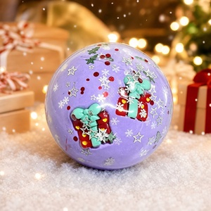 Christmas Snowflake Slow Rebound Squishy <strong>Ball</strong> Anti Stress Decompression Toy Handmade Fidget Sensory Stocking Stuffer for Adults - Product Image 6