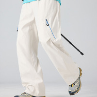 Pantalones Cargo Unisex Gorpcore con Logotipo Personalizado, Pantalones de Senderismo Microelásticos de Marca Privada, Servicio Integral de OEM para Marcas Premium