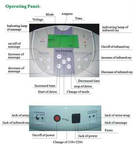 Máquina de desintoxicación iónica de alta calidad para pies, Spa, limpieza de iones fuertes, baño de pies - Product Image 6