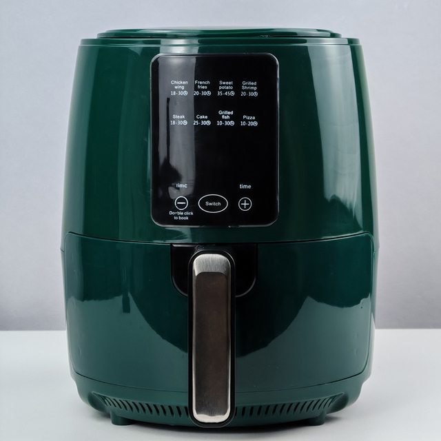 Non-Stick Coating Kitchen Appliances Stainless Steel Multi-Functional Digital Control Crispy Air Fryer Oil-free Energy Efficient