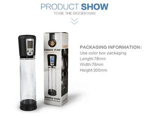 Automatische Wiederaufladbare Elektrische Vakuum-Penispumpe mit LCD-Display, Premium-Kunststoff-Tool zur Penisvergrößerung und männlichen Potenzsteigerung - Product Image 4