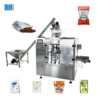 Machine d'emballage sous vide automatique pour aliments (noix, fruits, légumes, café) avec scellage sous vide et remplissage d'azote pour sacs en briques
