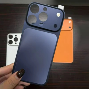 <span class=keywords><strong>Funda</strong></span> Trasera Ultrafina Mate <span class=keywords><strong>Original</strong></span> AG para <span class=keywords><strong>iPhone</strong></span> 17 16 15 14 13 Pro Max, Adhesivo Brillante que Convierte Instantáneamente la Cubierta del 17 en un Acabado Brillante - Product Image 5