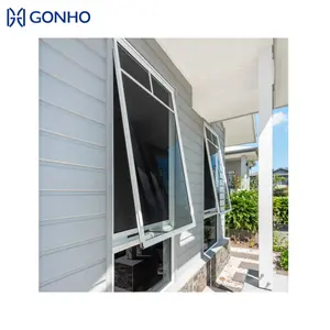 Nagelneu hochwertiges 4-Überprüfungsvorgang-Aluminiumprofil Doppelverglasung-Sonnensegelfenster