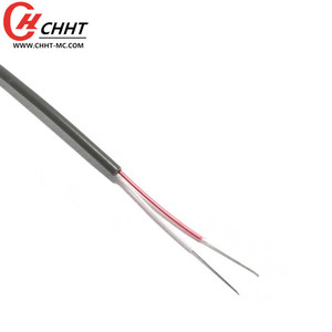 Cable Termopar Aislado CHHT Retardante de Llama PFA Tipo J, Conductor Trenzado Positivo <span class=keywords><strong>Fe</strong></span>/Negativo Cu-Ni para Temperatura - Product Image 3