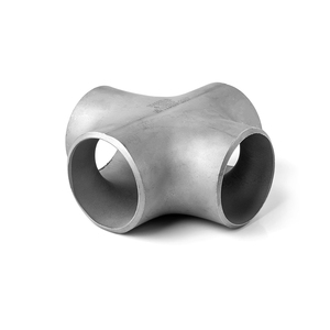 SUS304 316 thép không gỉ Bốn cách liền mạch Ống công nghiệp Hàn ống với mông chéo phụ kiện - Product Image 4