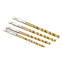 Jeu de forets hélicoïdaux en cobalt HSS M35 de 1,5 à 6,5 mm, forets à tige droite robustes pour le perçage de l'acier inoxydable, de l'aluminium et du métal