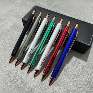 Metal Texture Plastic Ballpoint <b>Pen</b> with logo UV Shell High-Quality Gel <b>Pens</b> Wholesale Custom <b>Pen</b> Suitable for Corporate Gifts - Product Image 2
