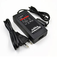 Adaptateur secteur portable US EU pour console de jeu PS2 70000, prise secteur AC, câble de charge