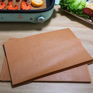 Custom Parchment <b>Paper</b> Baking Sheets Greaseproof Baking Sheets Disposable Parchment Liner With Silicone Oil Food <b>Wrapping</b> - Product Image 3