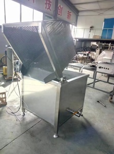 50kg/temps industriel électrique <span class=keywords><strong>gaz</strong></span> rond Pot Rectangle Pot Snack lot <span class=keywords><strong>friteuse</strong></span> croustilles friture Machine <span class=keywords><strong>friteuse</strong></span> par lots - Product Image 4