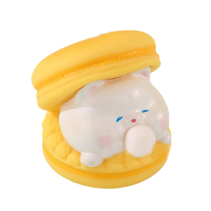 Cadeaux promotionnels : Jouets souple anti-stress Macaron Kawaii souffleur de bulles, décoration de bureau, pour soulager le stress, idéal pour les fêtes d'enfants et d'adultes - Product Image 1