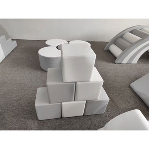 Parc de jeux intérieur en plastique avec tunnel, toboggan, pont et voiture pour enfants, zone de jeux à domicile, aire de jeux intérieure TG1406 100-500kg - Product Image 5