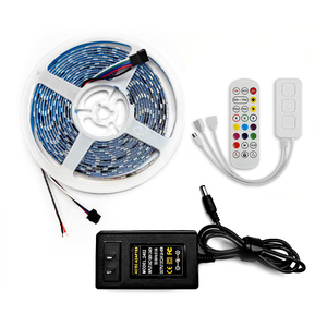 แถบไฟอัจฉริยะ rgbic ควบคุมแอปซิงค์กับเพลงแถบไฟ LED RGB เปลี่ยนสีได้5050กันน้ำ - Product Image 2